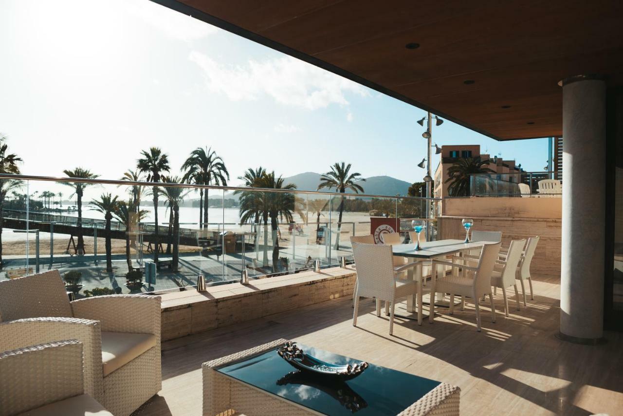 Grand Terrace Apartment In Puerto De Alcudia Ngoại thất bức ảnh